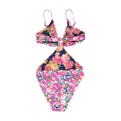 Pink Floral One-Piece