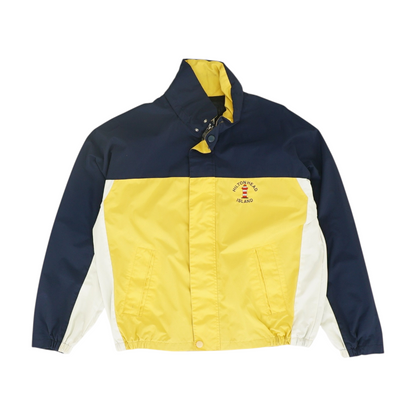 Yellow Color Block Jacket