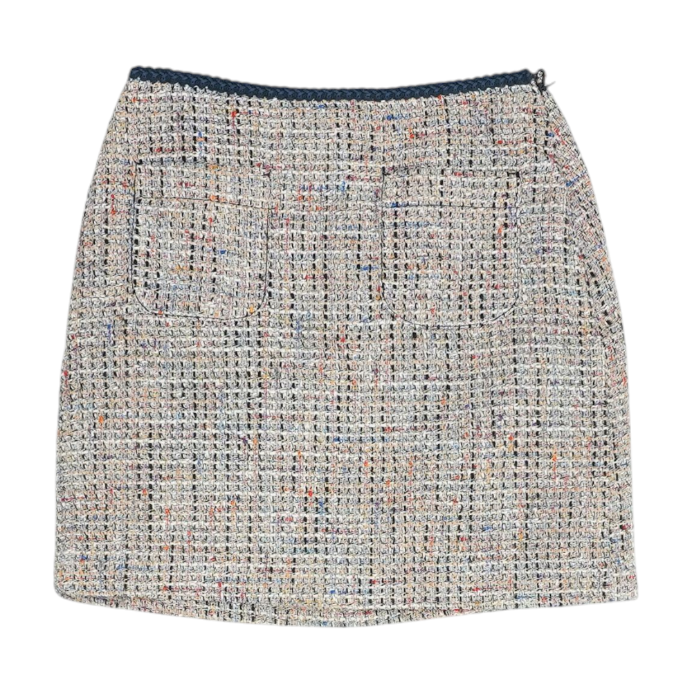 Ann Taylor Loft Multi Plaid Mini Skirt – Image 1
