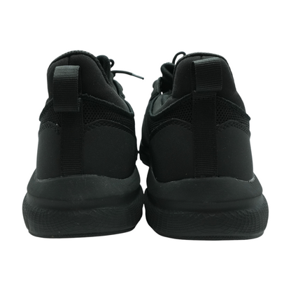 Black Low-Top Athletic Shoes