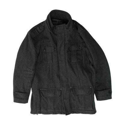 Gray Solid Coat