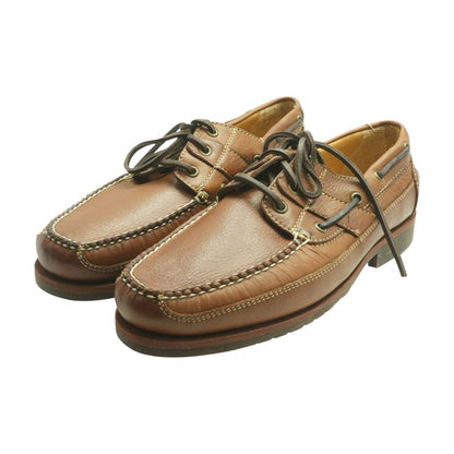 Brown Leather Boat Casual Shoes