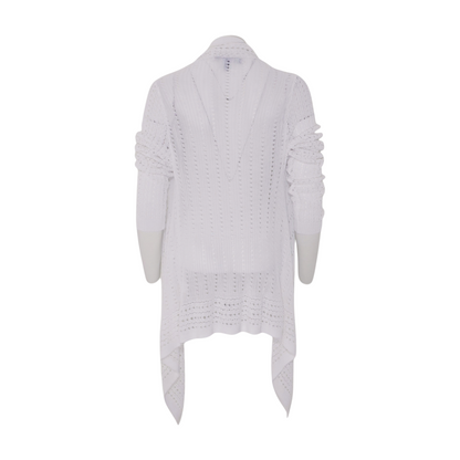 White Cardigan Sweater