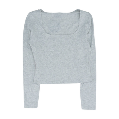 Gray Blouse