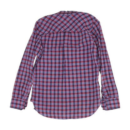 Purple Plaid Button Down