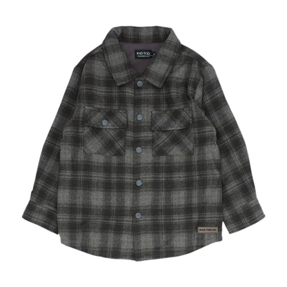 Brown Plaid Flannel Button Down