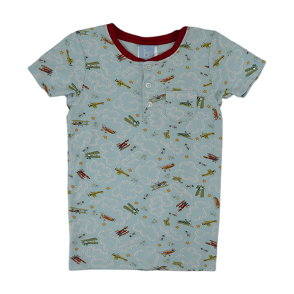 Blue Print T-Shirt