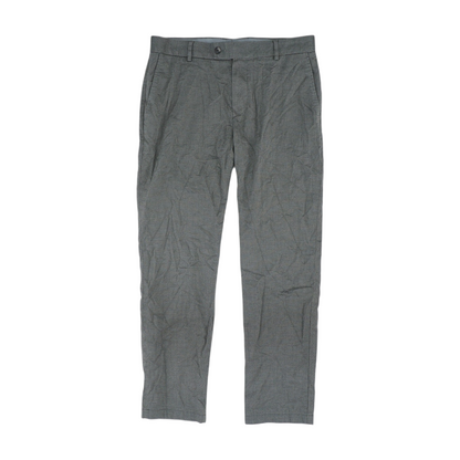 Brown Abstract Regular Pants