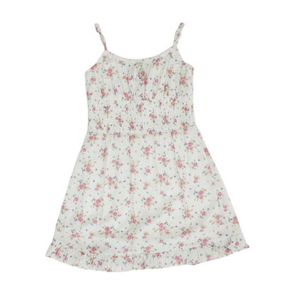 White Floral Dress