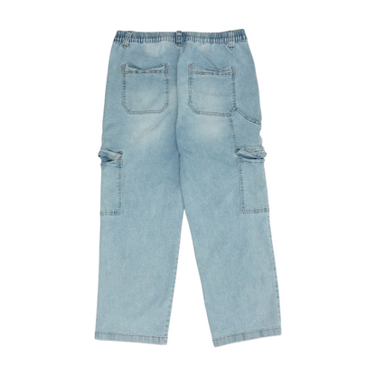 Blue Straight Jeans