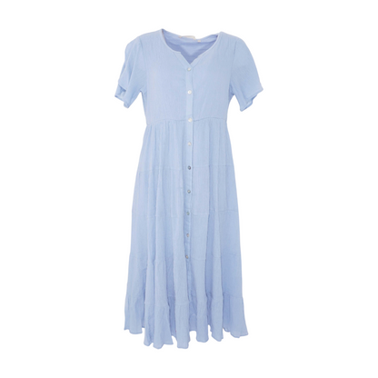 Blue Petite Midi Dress