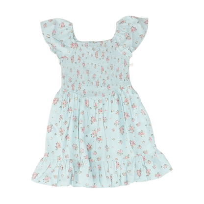 Blue Floral Dress