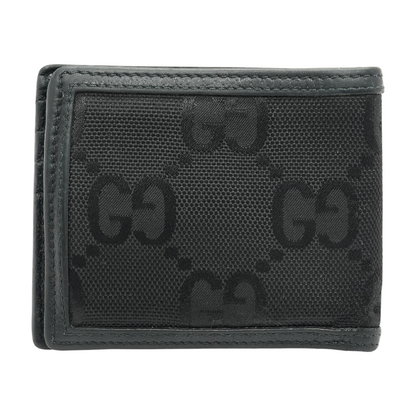Black Off the Grid Billfold Wallet