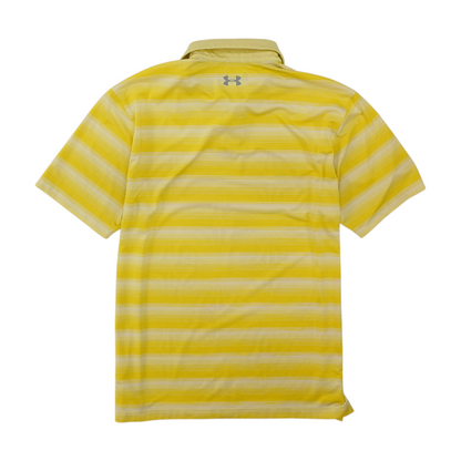 Yellow Striped Short Sleeve Polo