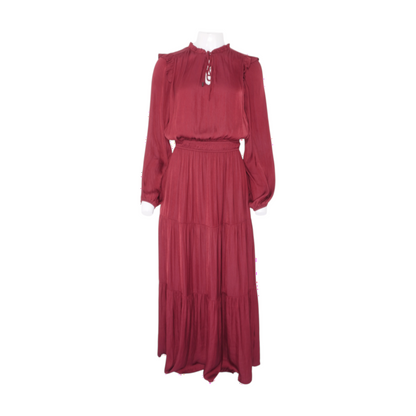 Maroon Maxi Dress