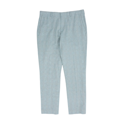 Gray Houndstooth Regular Pants