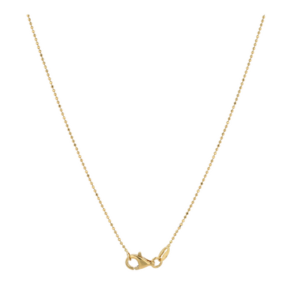 18K Tri-Tone Gold Lariat Necklace