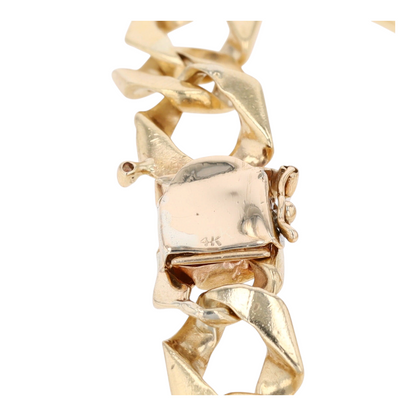 14K Yellow Gold Chain Bracelet