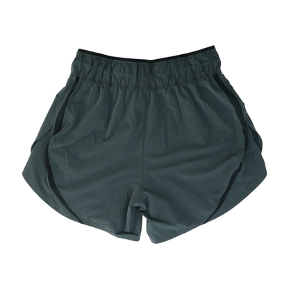 Gray Solid Active Shorts