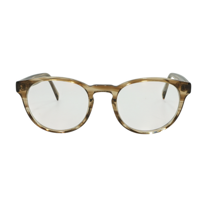 Brown Percey Round Prescription Eyewear