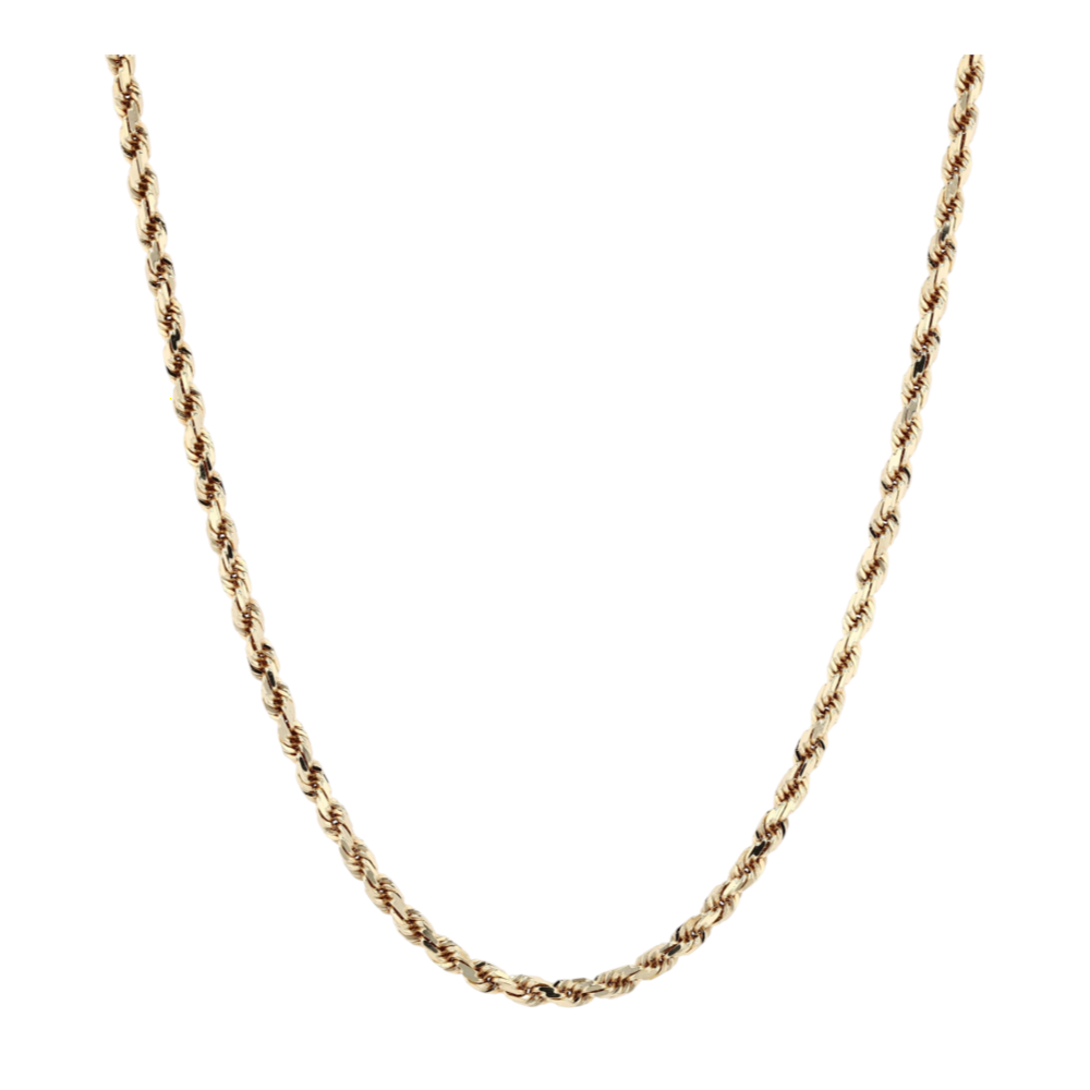10K Yellow Gold Chain Necklace