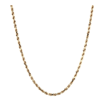 10K Yellow Gold Chain Necklace