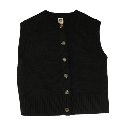 Black Cardigan Sweater