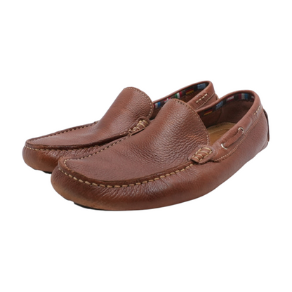 Brown Slip-On Dress Shoes