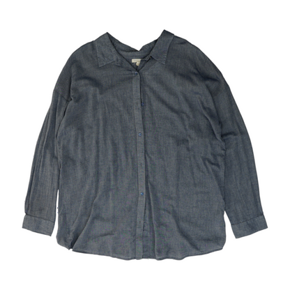 Blue Button Down