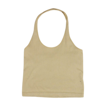 Beige Tank Knit Top