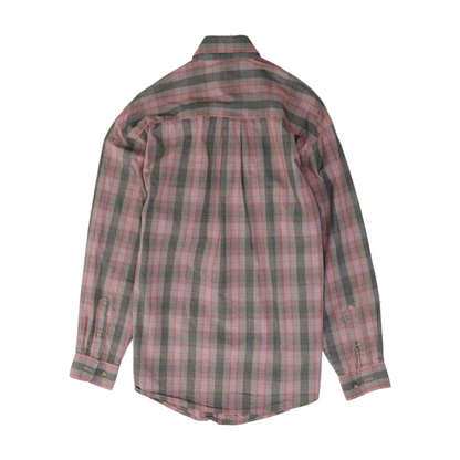 Multi Plaid Long Sleeve Button Down