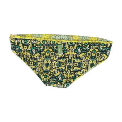 Green Graphic Swim Bottom