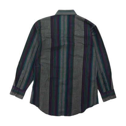 Vintage Multi Striped Long Sleeve Button Down
