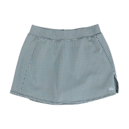 Black Houndstooth Mini Skort