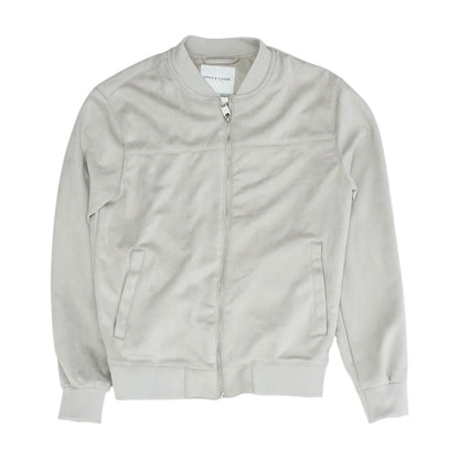 Gray Bomber Jacket