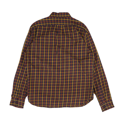 Multi Plaid Long Sleeve Button Down