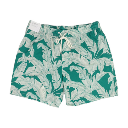 Green Print Swim Bottom