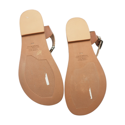 Brown Flat Sandals