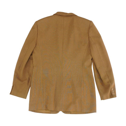 Vintage Brown Solid Blazer