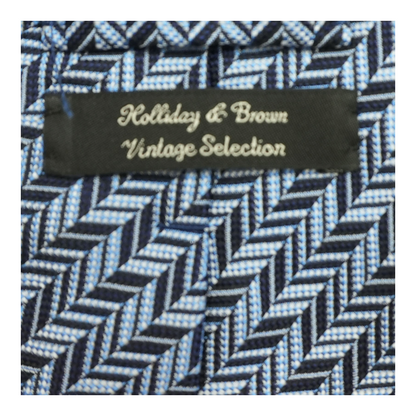 Blue Abstract Neck Tie