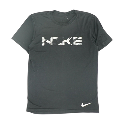 Black Solid Active T-Shirt