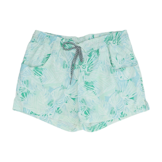 Green Tropical Swim Bottom