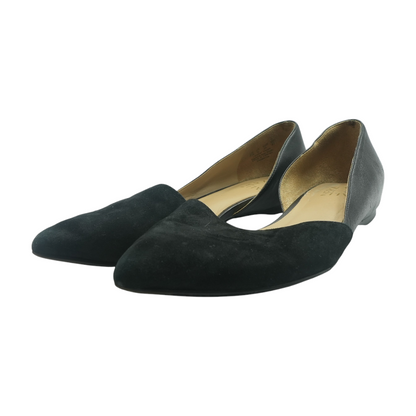 Black Slip-On Flats