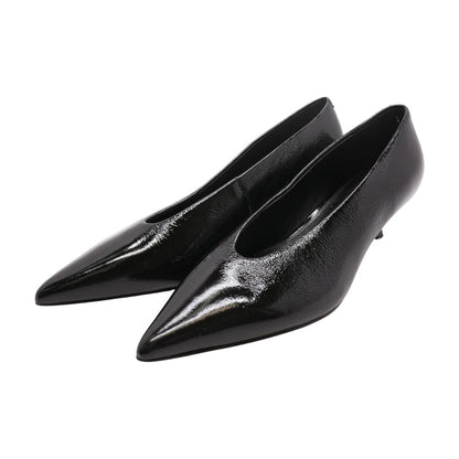 Black Kitten Heels