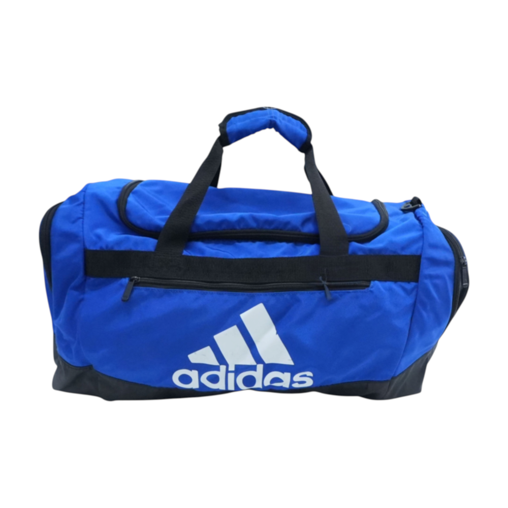adidas Blue Duffel Bag – Image 1