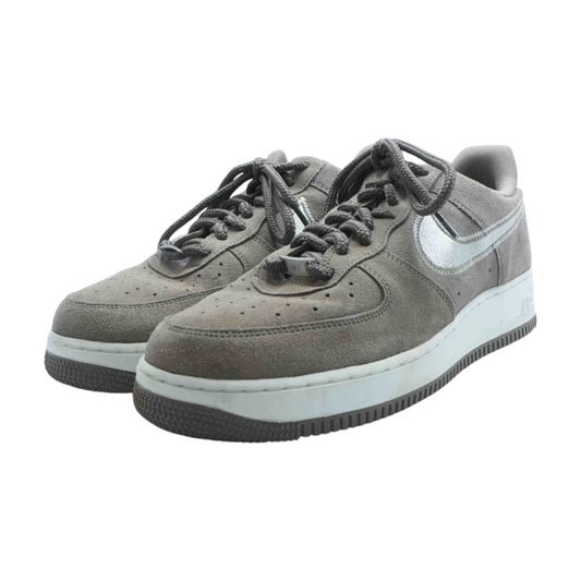 Air Force 1 Low '07 LV8 Mink Brown Embroidered Swoosh Low-Top Athletic Shoes