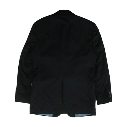 Black Solid Blazer