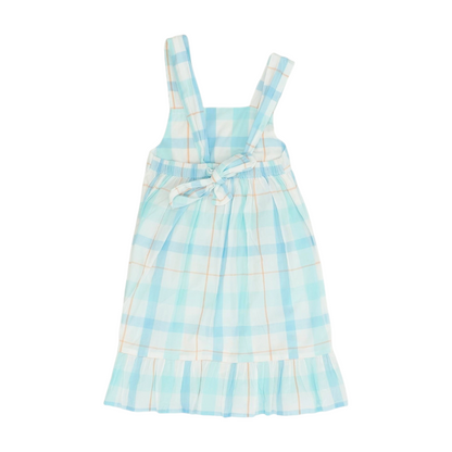 Blue Plaid Dress