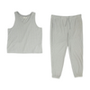 Cuddl Duds Gray Solid Pajama Set – Image 1
