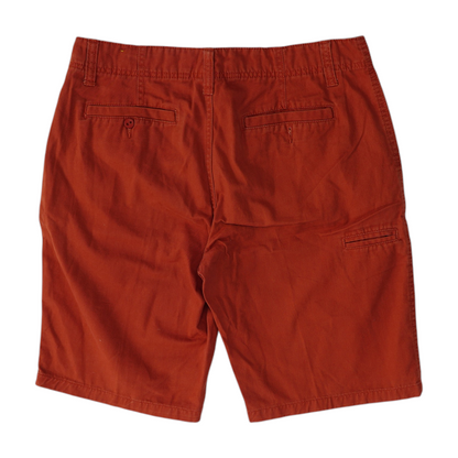 Red Chino Shorts